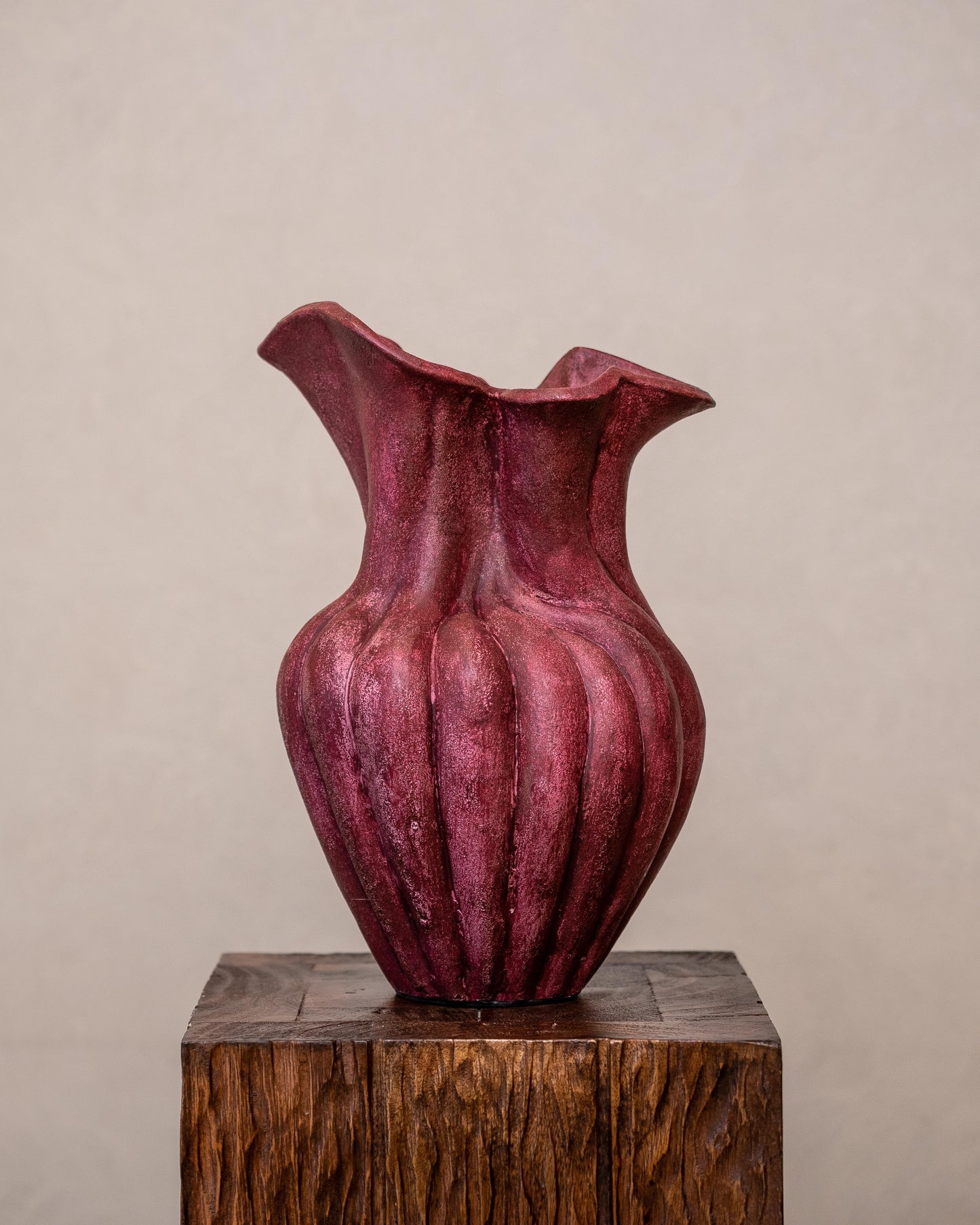 Penida Raspberry Vessel
