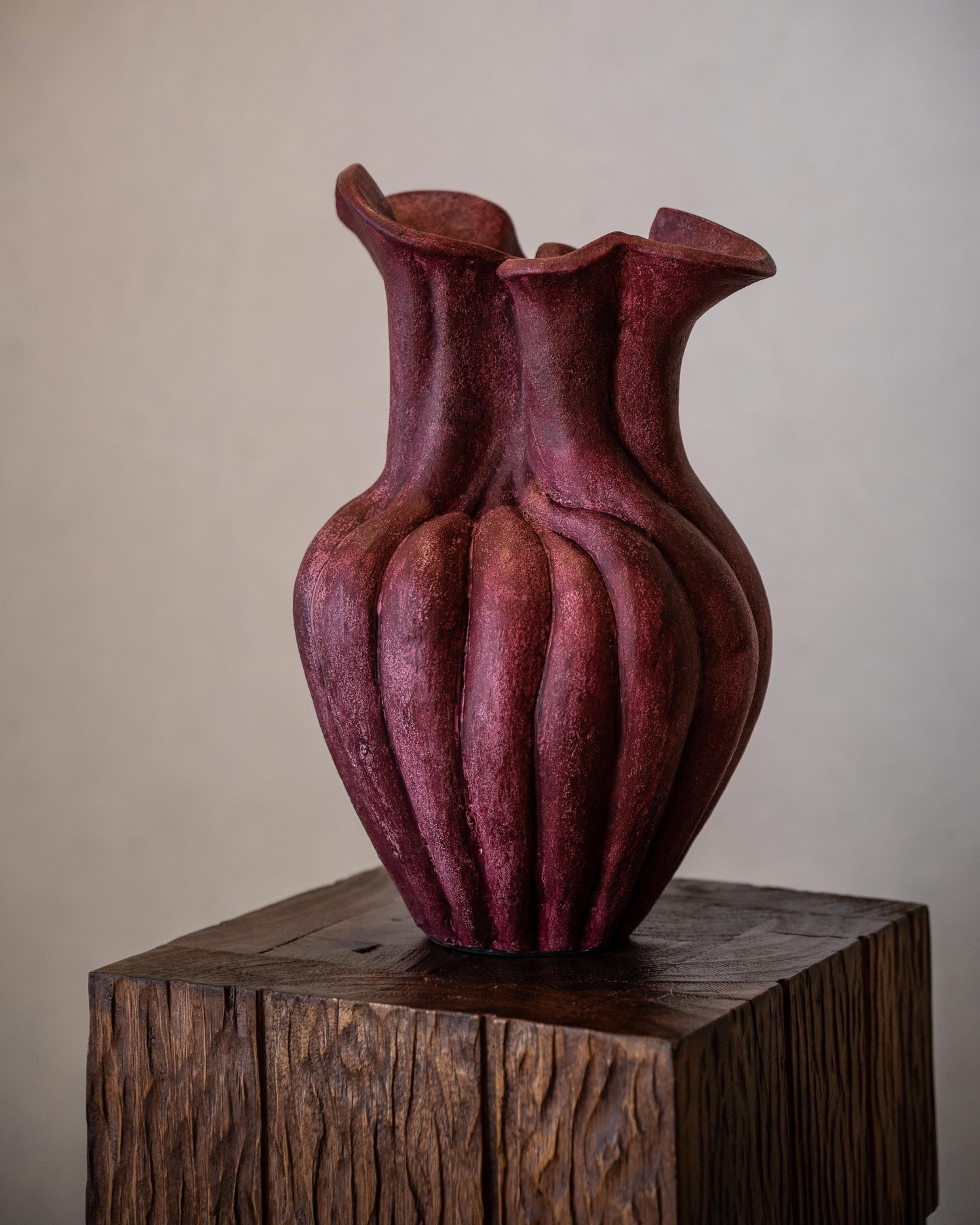 Penida Raspberry Vessel