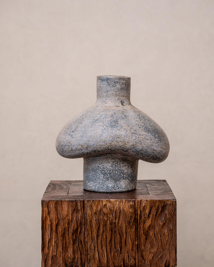 Tana Rustic Gray Vessel