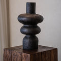 Ulun Glazed Black Vessel