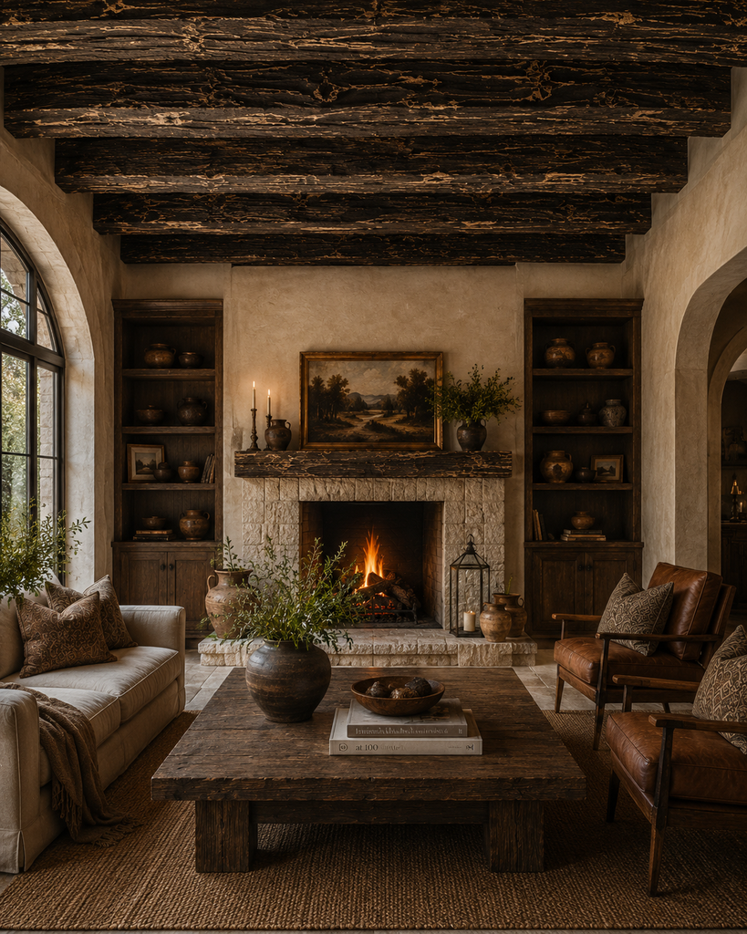 Faux Beam: Weathered