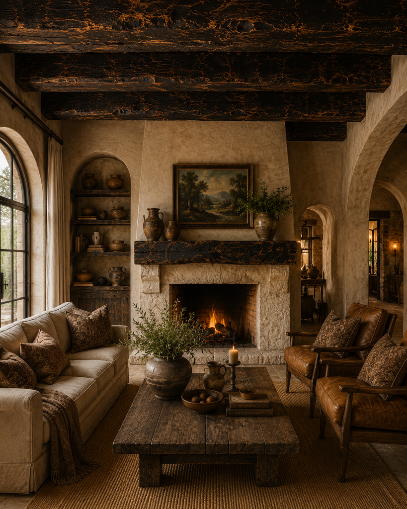 Faux Beam: Weathered