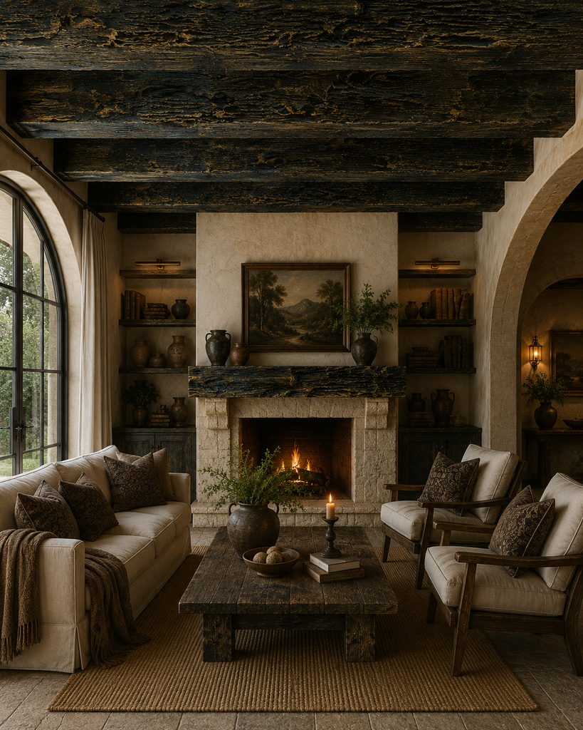 Faux Beam: Weathered
