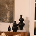 Yono Glazed Black Vessel