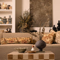 Damier Coffee Table - Gold
