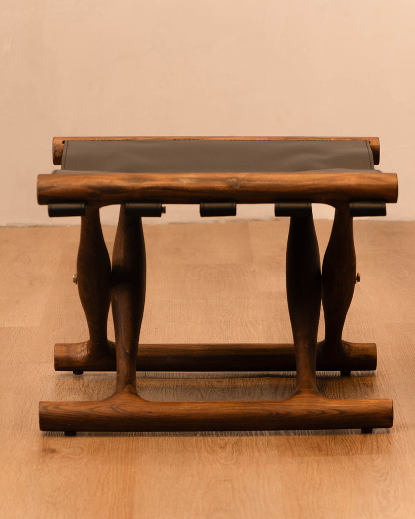 Mav Leather Stool