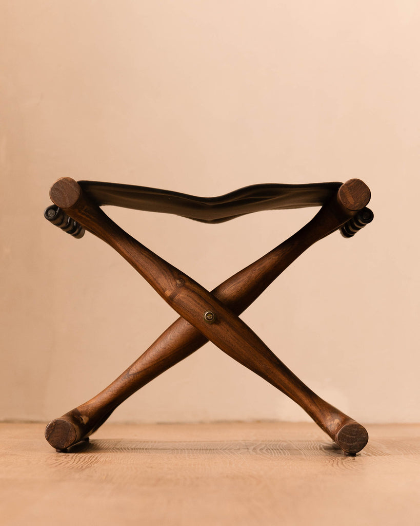Mav Leather Stool