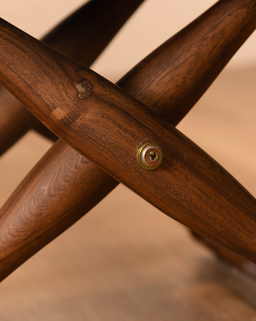 Mav Leather Stool