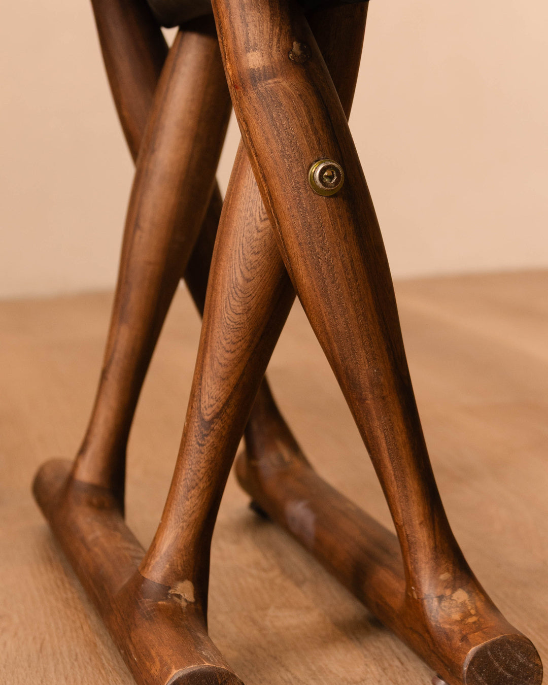 Mav Leather Stool