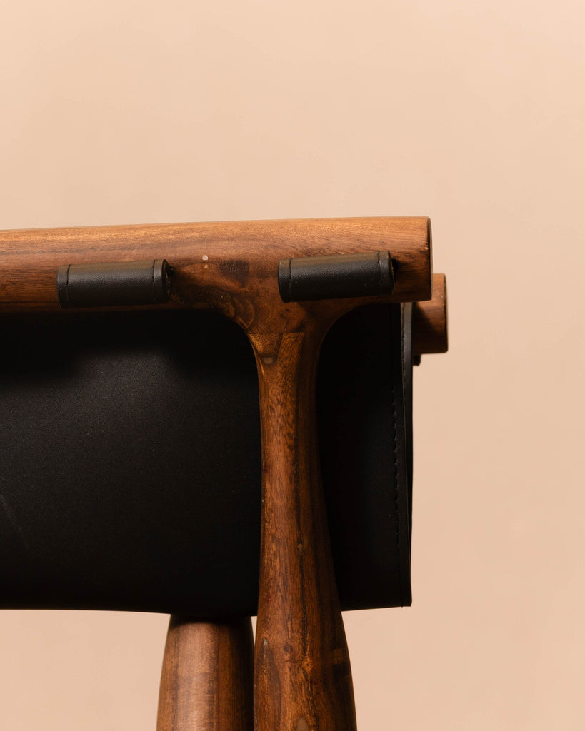 Mav Leather Stool