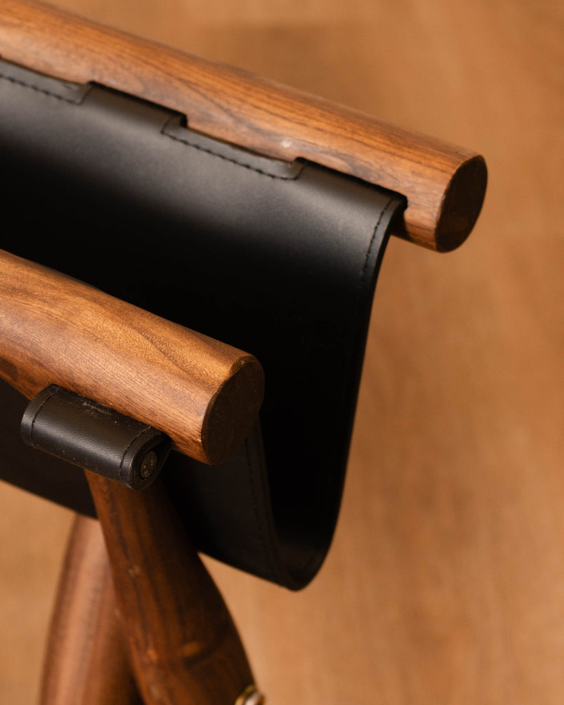Mav Leather Stool