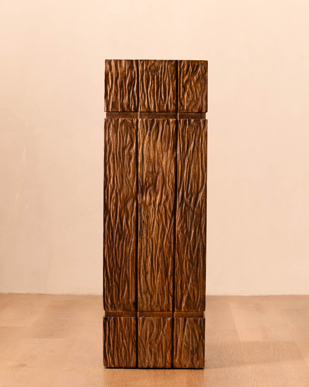 Larina Aged Wood Pedestal