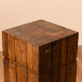 Larina Aged Wood Pedestal