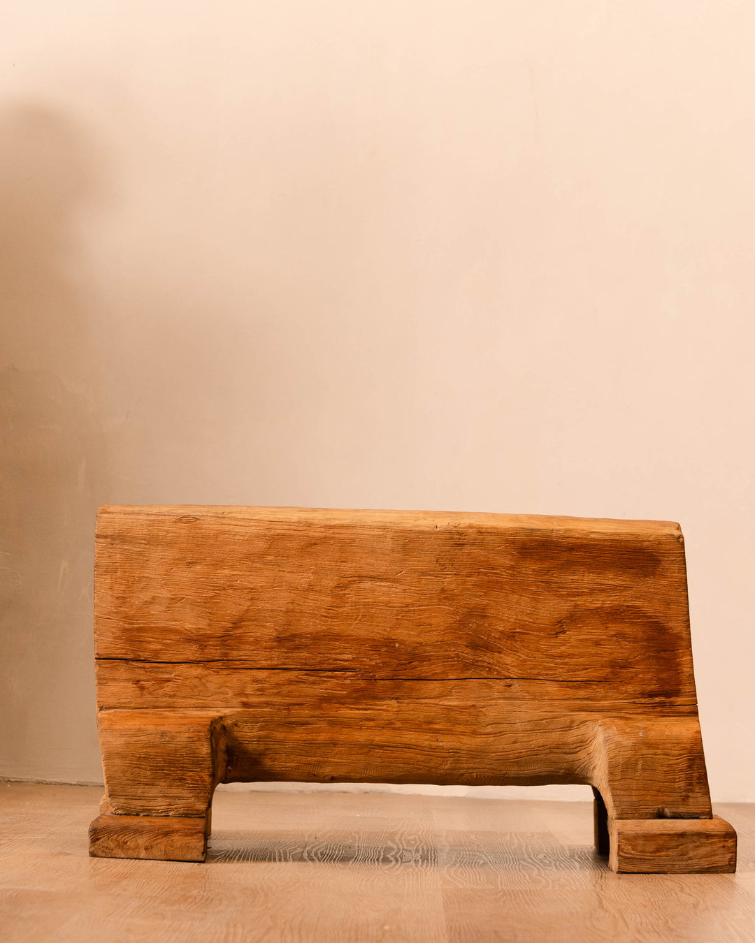 Solid Tree Trunk Bench