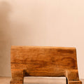 Solid Tree Trunk Bench