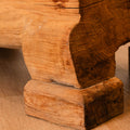 Solid Tree Trunk Bench