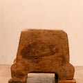 Solid Tree Trunk Bench