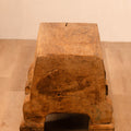 Solid Tree Trunk Bench