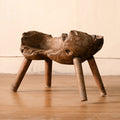 Coba Raw Wood Stool
