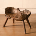 Coba Raw Wood Stool