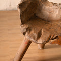 Coba Raw Wood Stool
