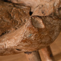 Coba Raw Wood Stool