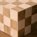 Damier Coffee Table - Gold
