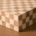 Damier Coffee Table - Gold