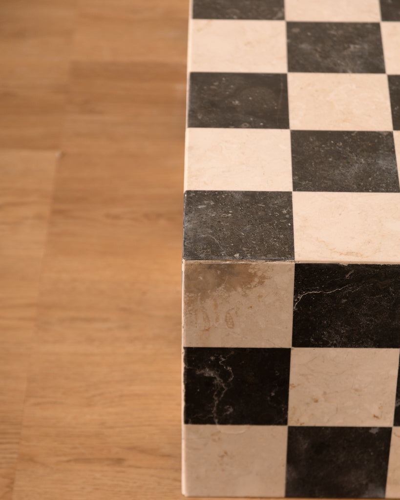 Damier Coffee Table - Black