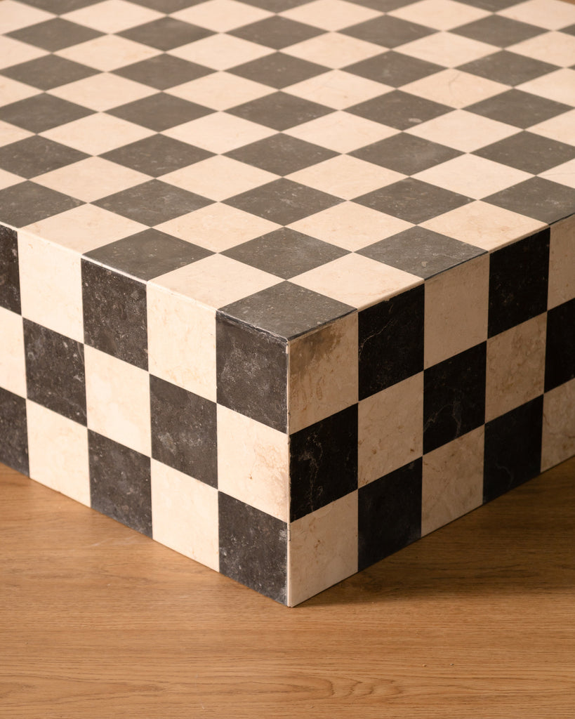 Damier Coffee Table - Black