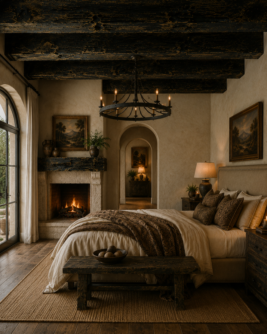 Faux Beam: Weathered