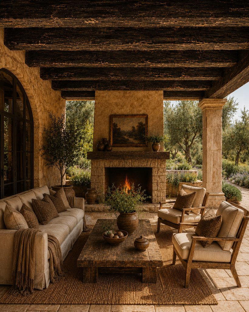 Faux Beam: Weathered