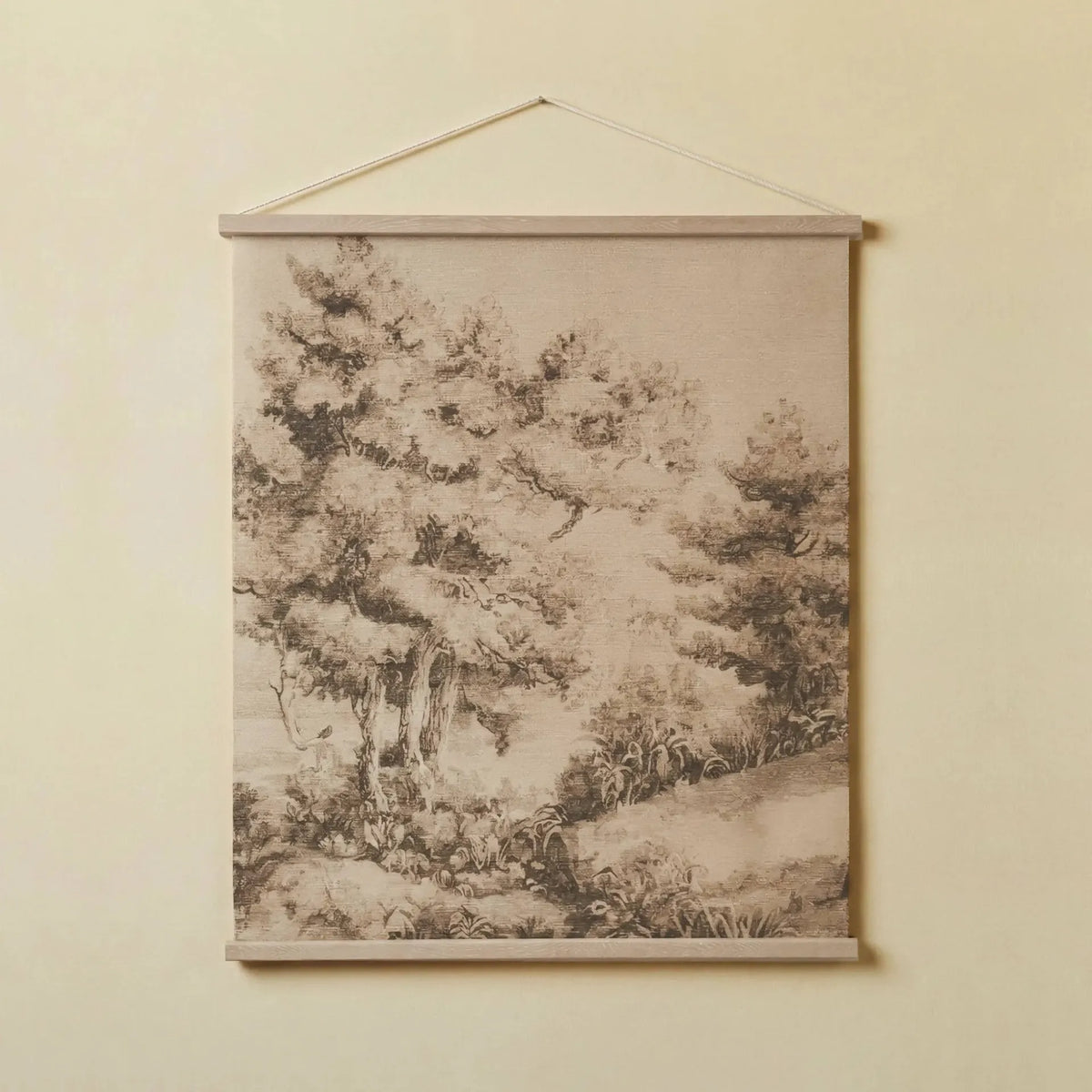 Tapestry Print: Verdure Sous la Lisière des Bois