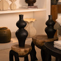 Yono Glazed Black Vessel