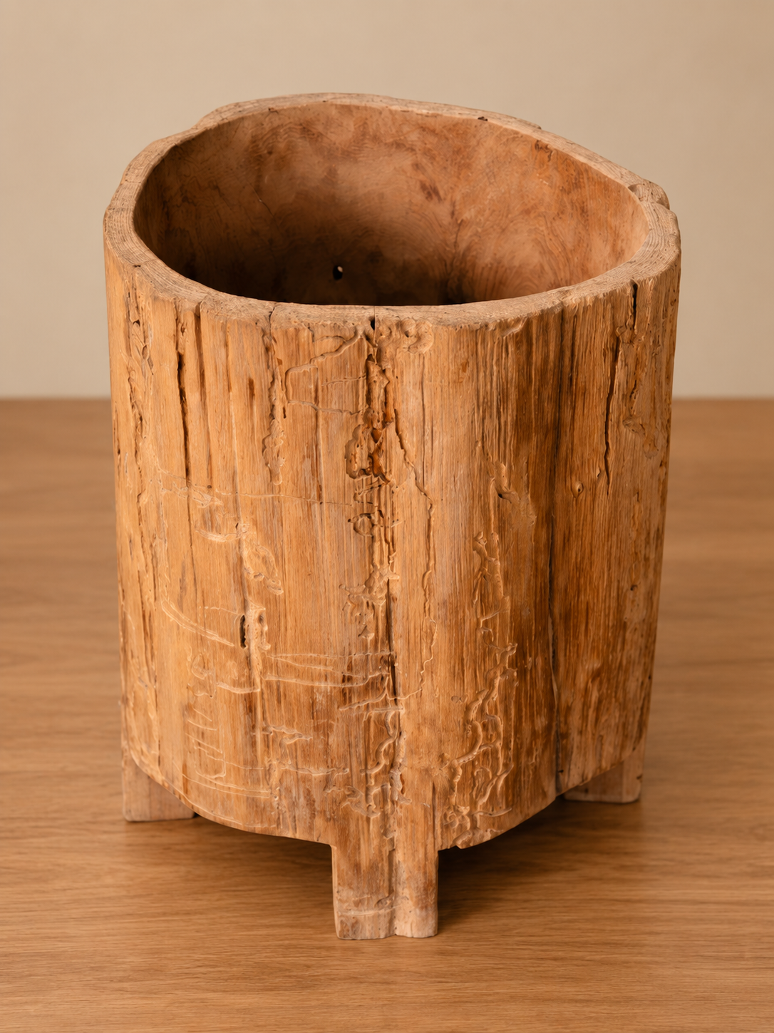 Teak Wood Planter II