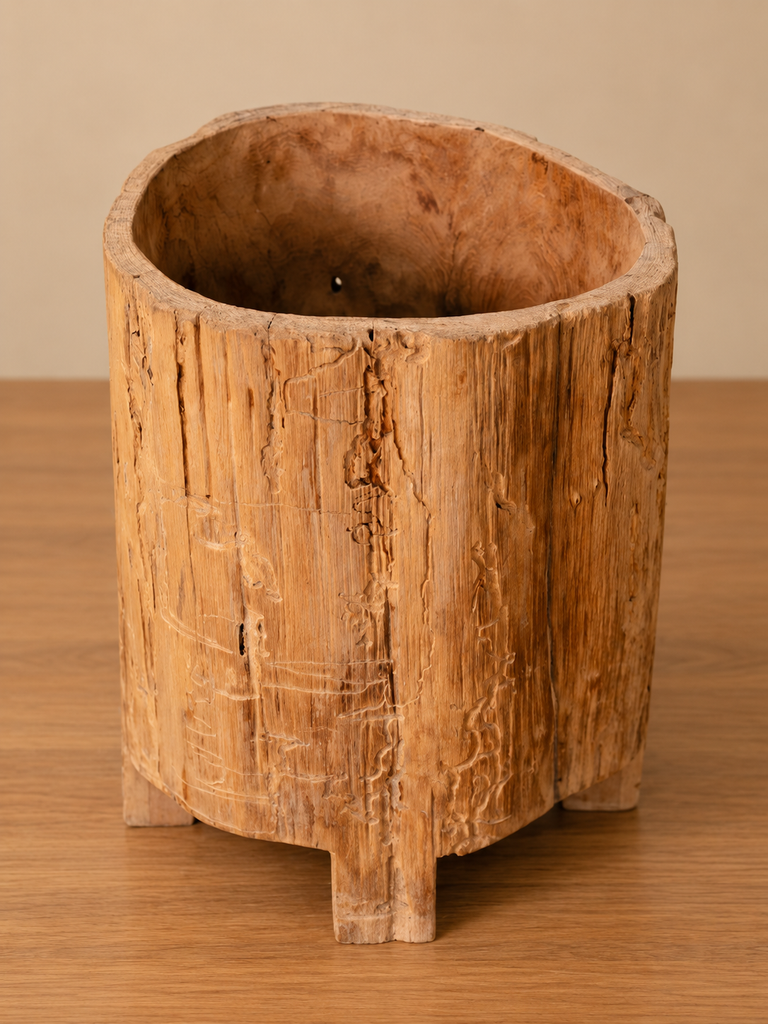 Teak Wood Planter II