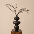 Sewu Glazed Black Vessel