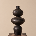 Sewu Glazed Black Vessel