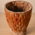 Carved Wood Planter