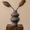 Uma Rustic Gray Vessel