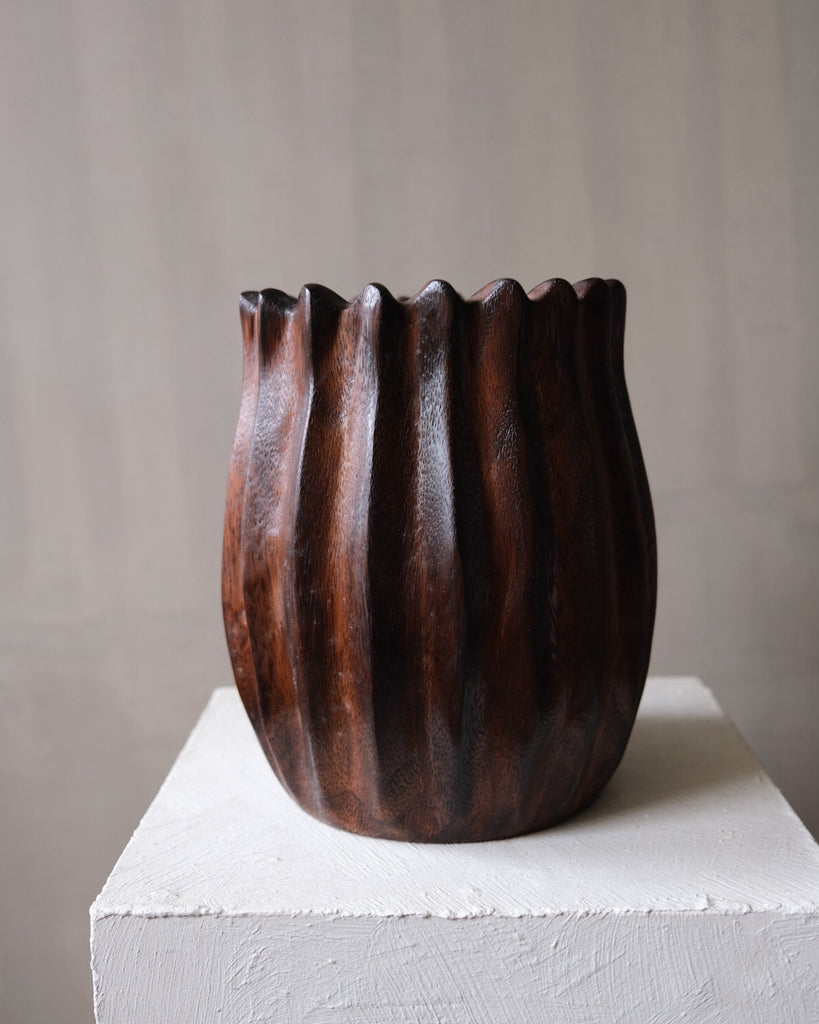 Tulip Bowl Walnut