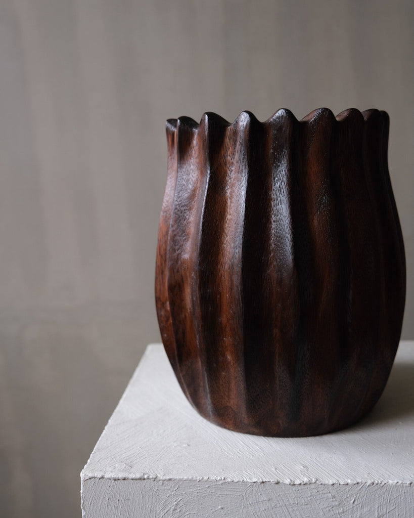 Tulip Bowl Walnut