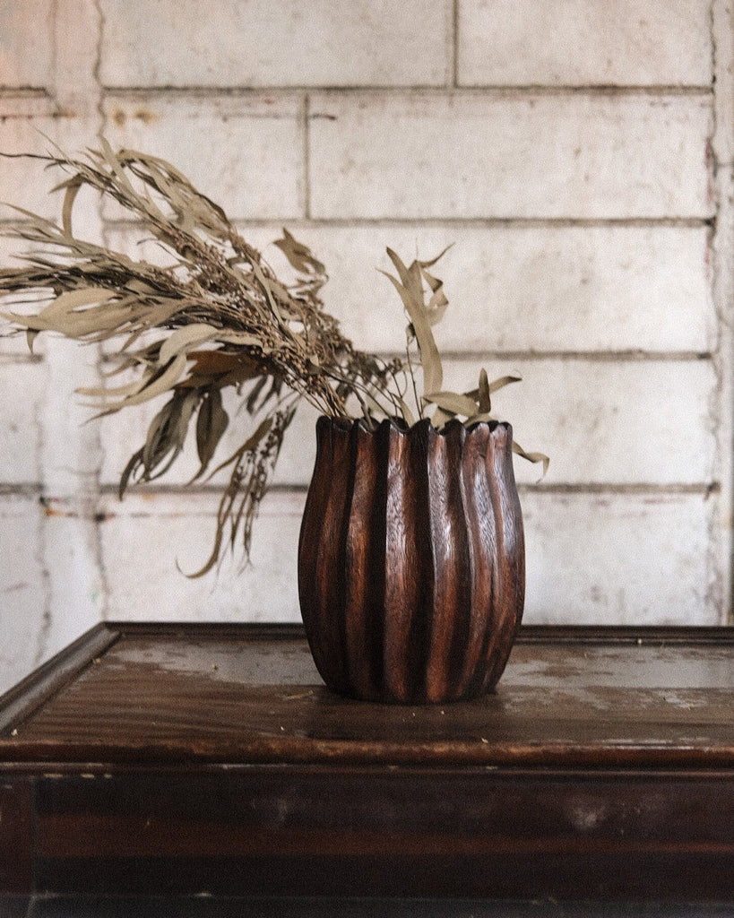Tulip Bowl Walnut