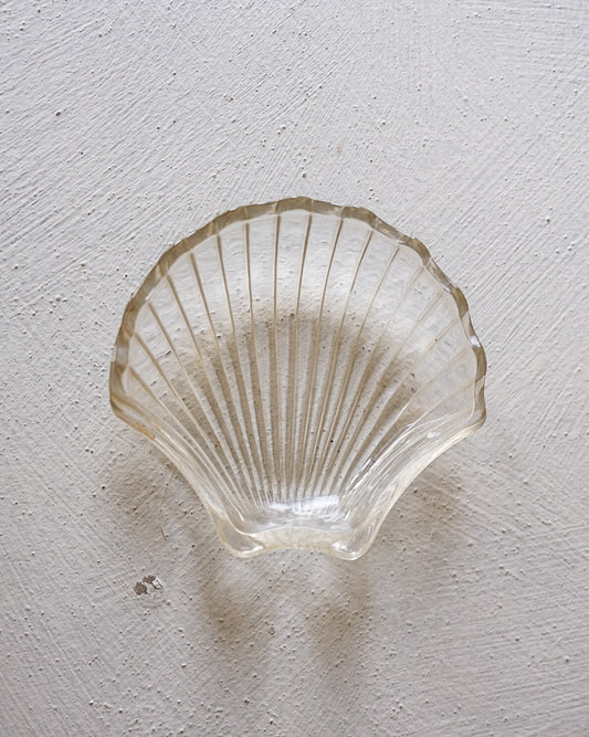 Shell Vintage Glass Dish