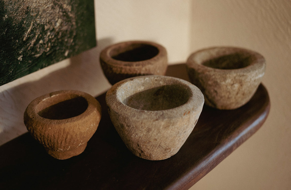 Antique Stone Mortar