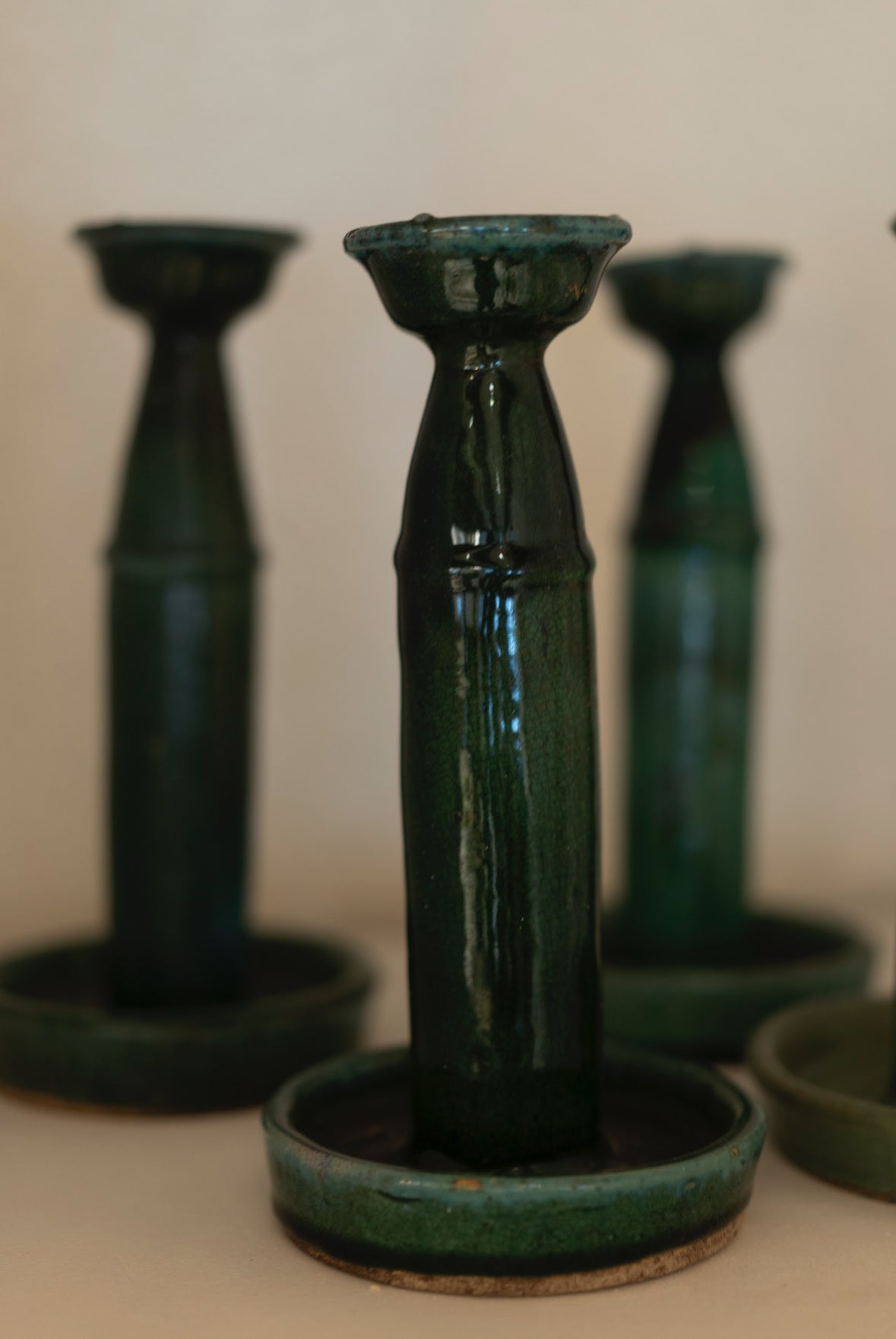 Antique Chinese Candle Holder