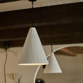 Plaster Cone Pendant