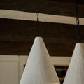 Plaster Cone Pendant