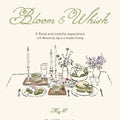 Bloom & Whisk – A Floral Matcha Experience