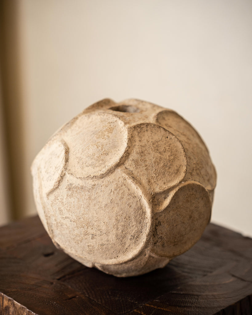 Orb Large Cream Vessel